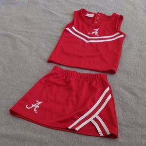 Alabama Crimson Tide cheerleader outfit